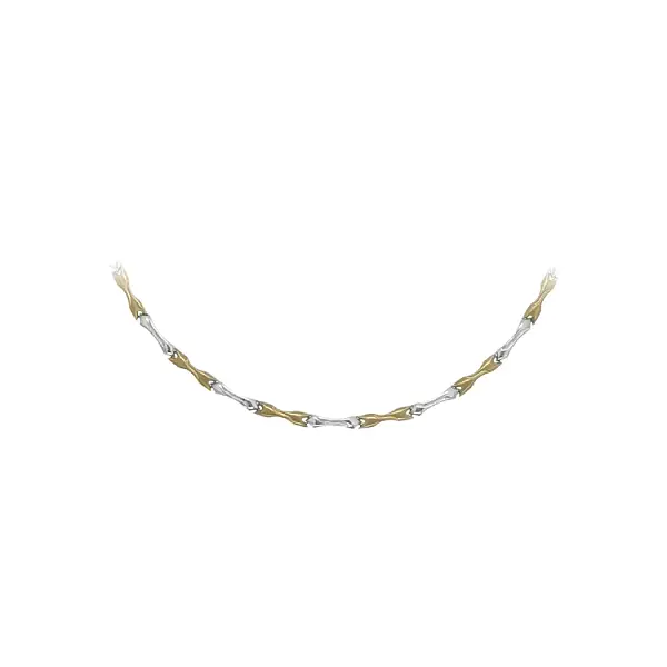 Gold Ladies Necklace made of Combined Gold