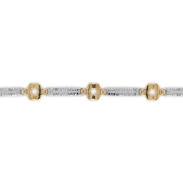 Gold Ladies Necklace made of Combined Gold