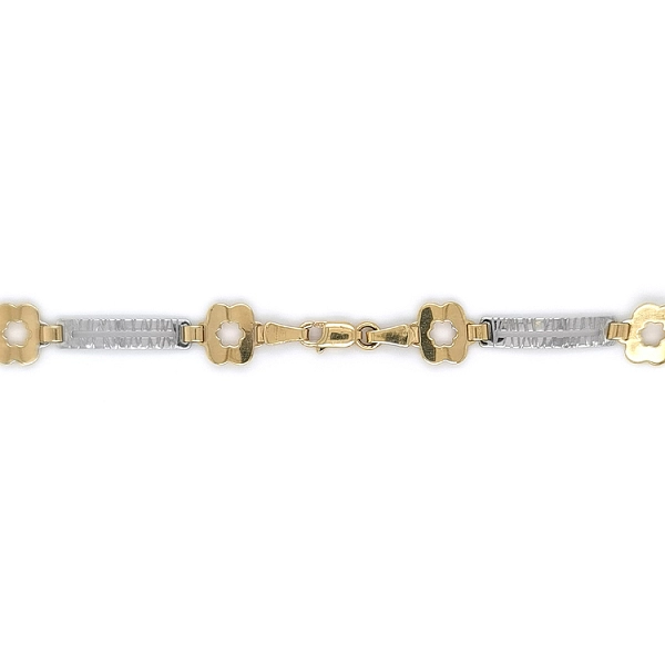 Gold Ladies Necklace made of Combined Gold