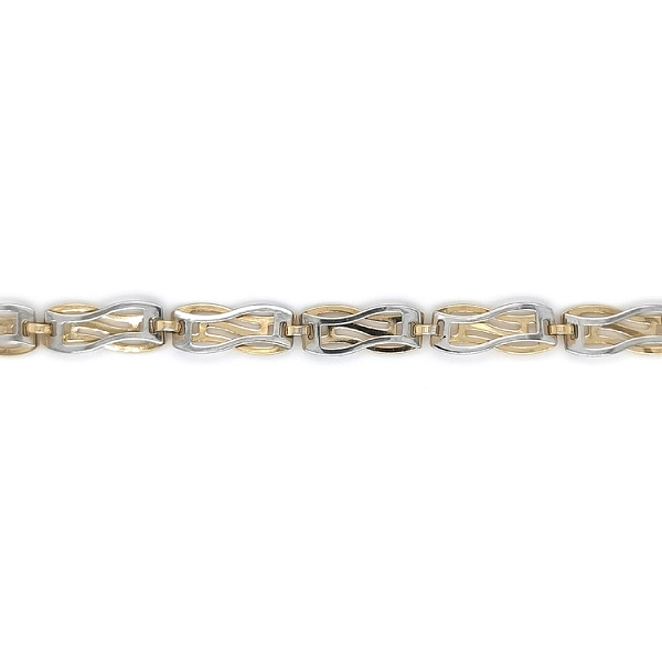 Gold Ladies Necklace made of Combined Gold