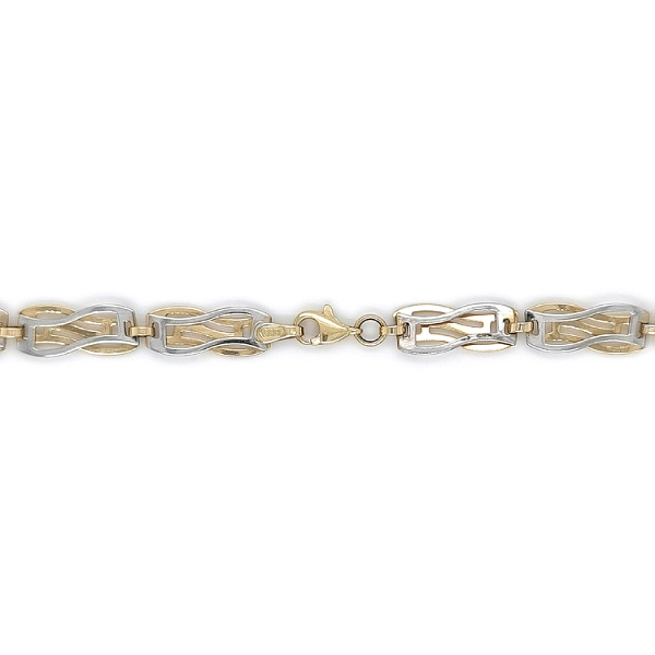 Gold Ladies Necklace made of Combined Gold