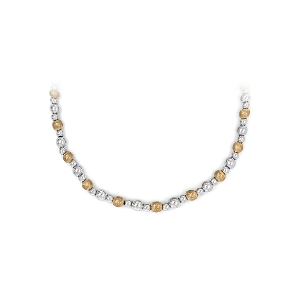 Gold Ladies Necklace made of Combined Gold