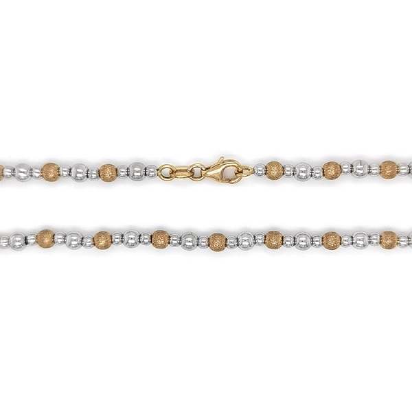 Gold Ladies Necklace made of Combined Gold