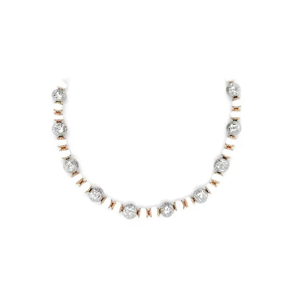 Necklace made of Combined Gold