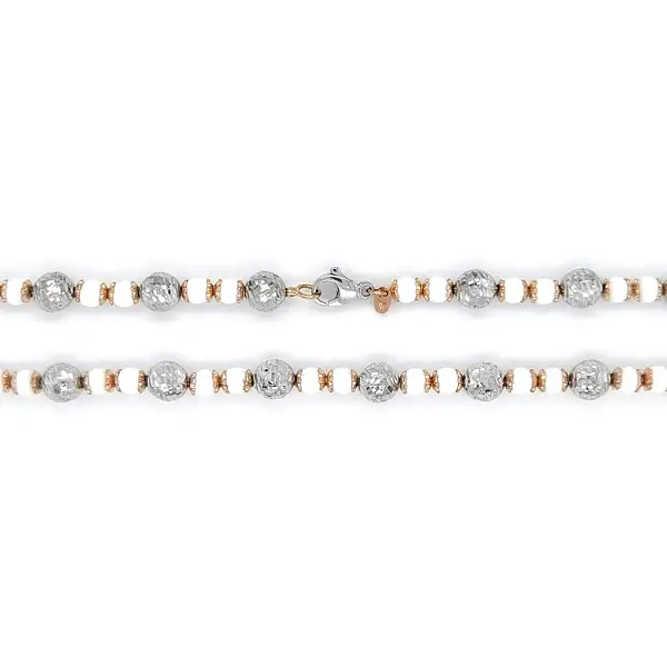 Necklace made of Combined Gold