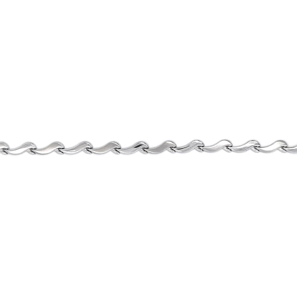 Ladies White Gold Necklace
