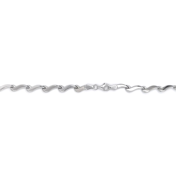 Ladies White Gold Necklace