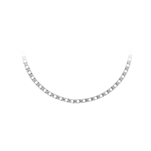 Ladies White Gold Necklace