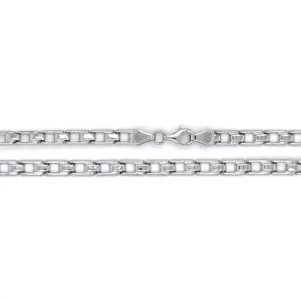 Ladies White Gold Necklace