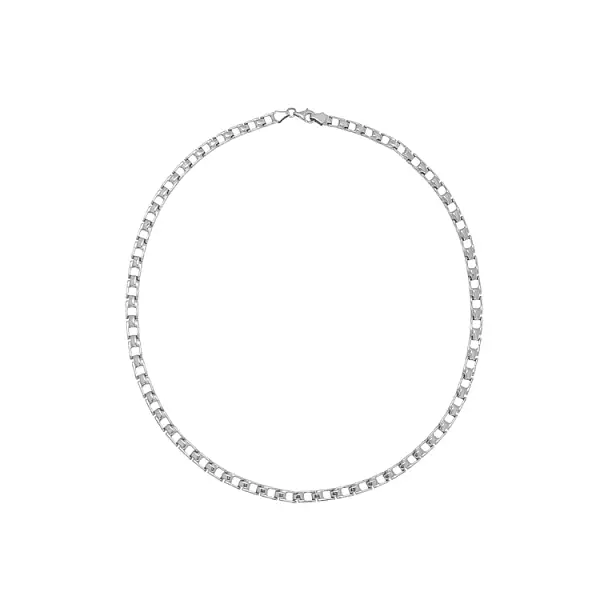 Ladies White Gold Necklace