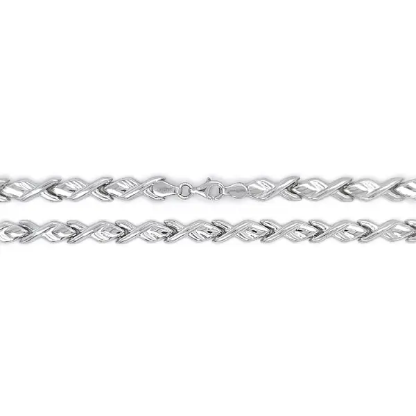 Ladies White Gold Necklace