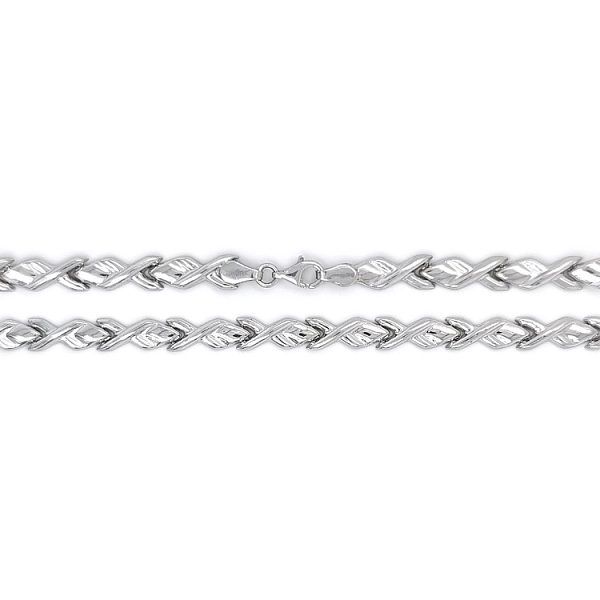 Ladies White Gold Necklace