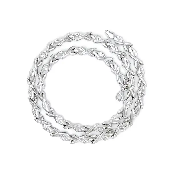 Ladies White Gold Necklace