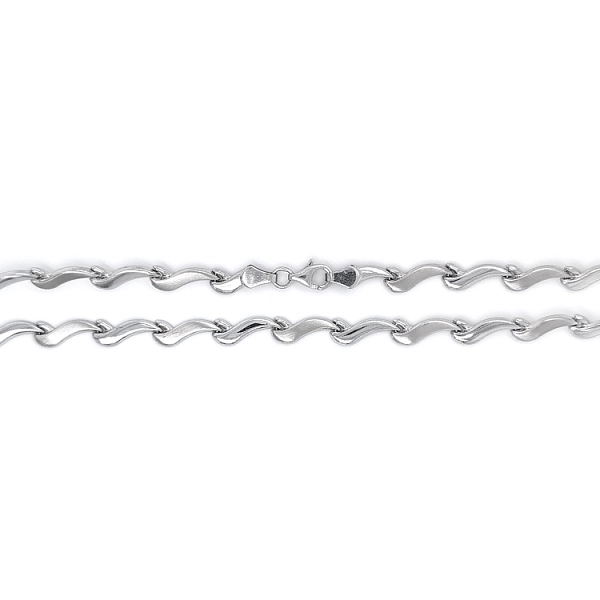Ladies White Gold Necklace