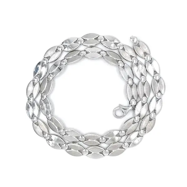 Ladies White Gold Necklace