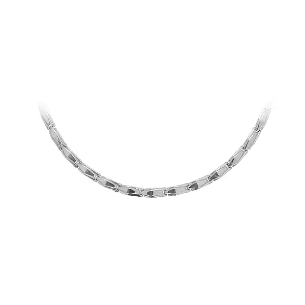 Ladies White Gold Necklace