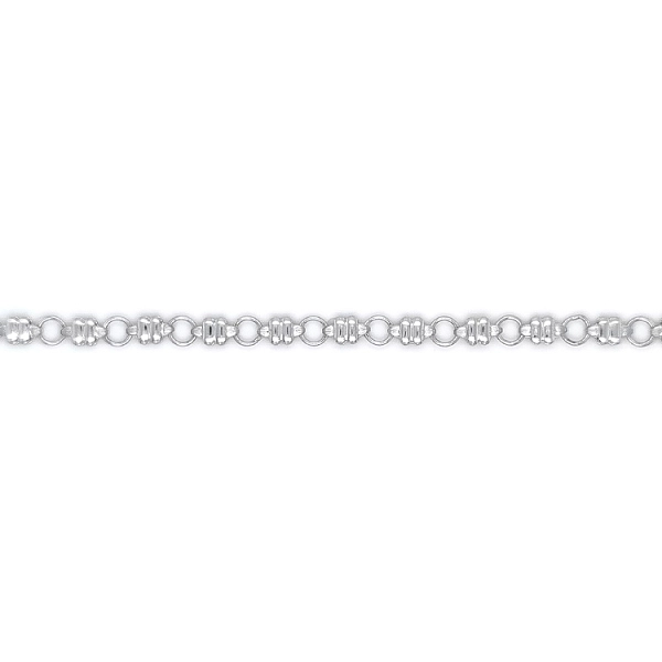 Ladies White Gold Necklace