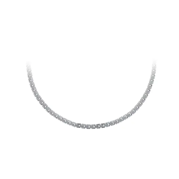 Ladies White Gold Necklace