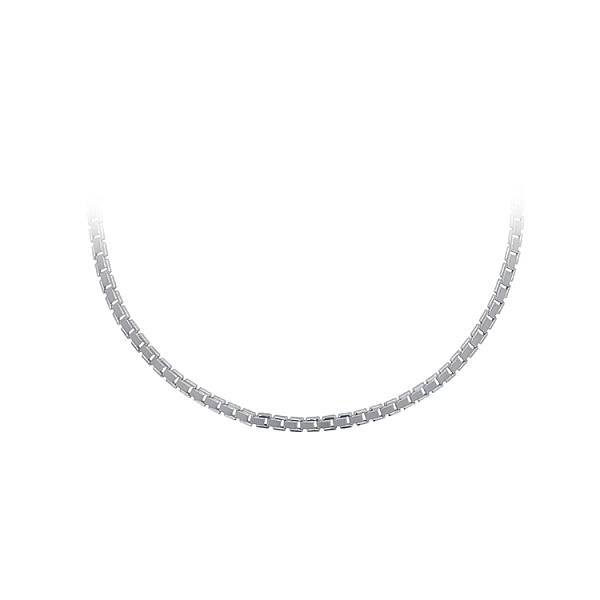 Ladies White Gold Necklace