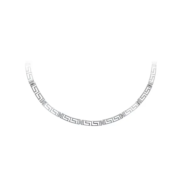 Ladies White Gold Necklace