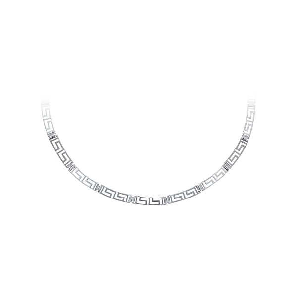Ladies White Gold Necklace