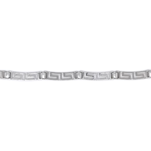 Ladies White Gold Necklace