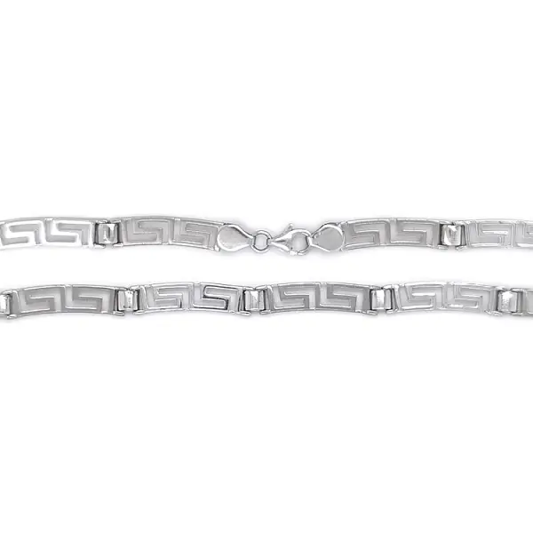 Ladies White Gold Necklace