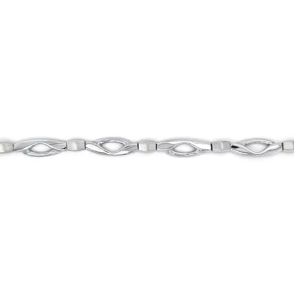 Ladies White Gold Necklace