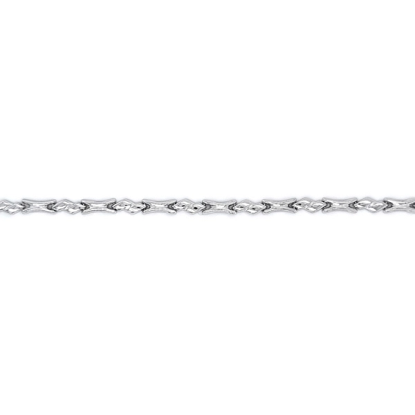 Ladies White Gold Necklace