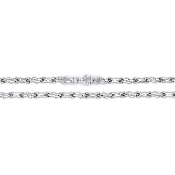 Ladies White Gold Necklace