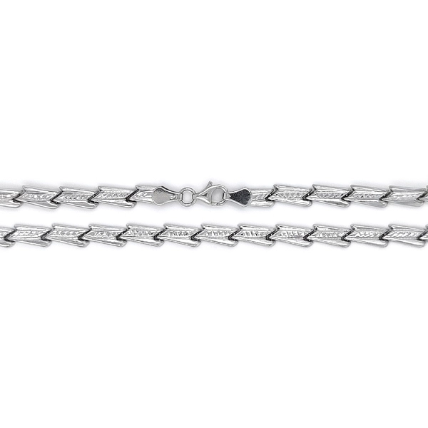 Ladies White Gold Necklace