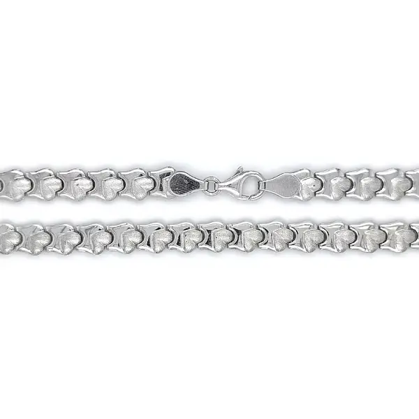 Ladies White Gold Necklace