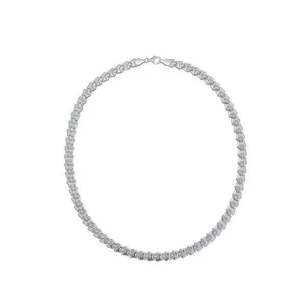 Ladies White Gold Necklace