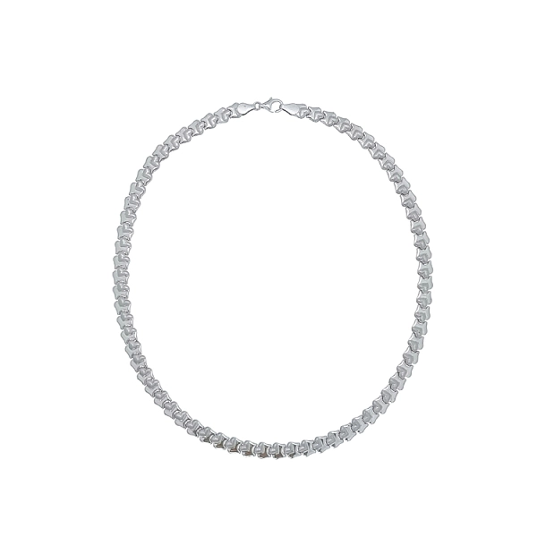 Ladies White Gold Necklace