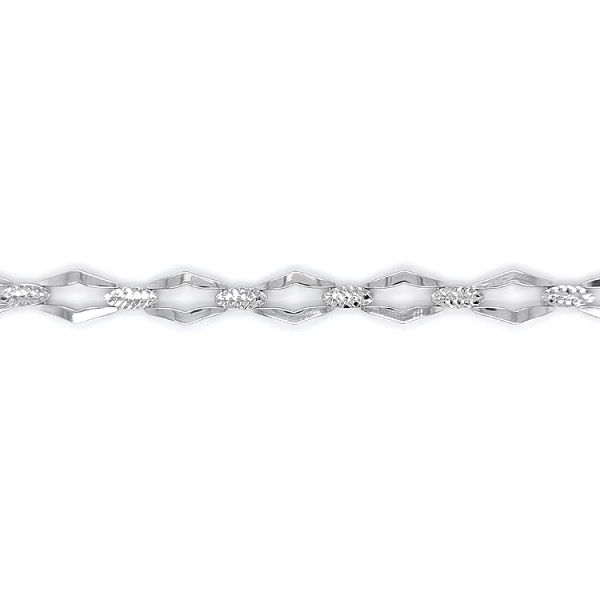 Ladies White Gold Necklace
