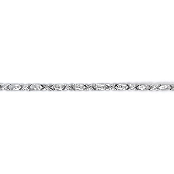 Ladies White Gold Necklace