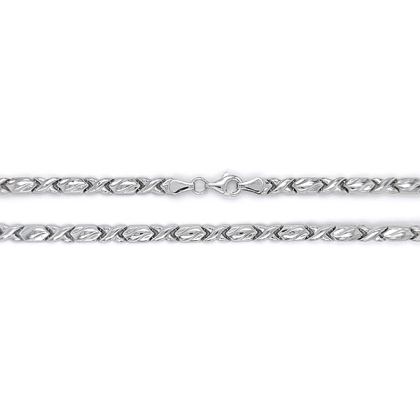 Ladies White Gold Necklace