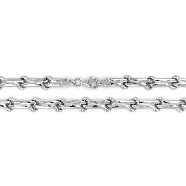 Ladies White Gold Necklace