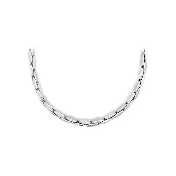Ladies White Gold Necklace