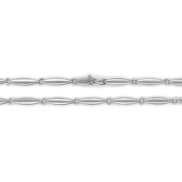 Ladies White Gold Necklace