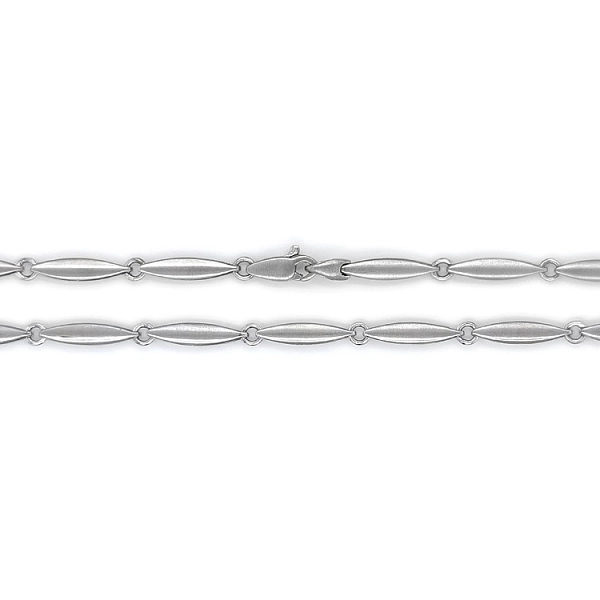 Ladies White Gold Necklace