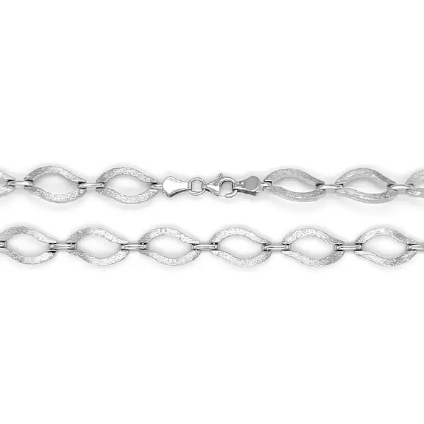 Ladies White Gold Necklace