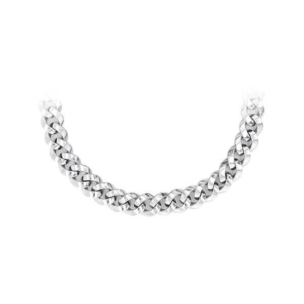 Ladies White Gold Chain