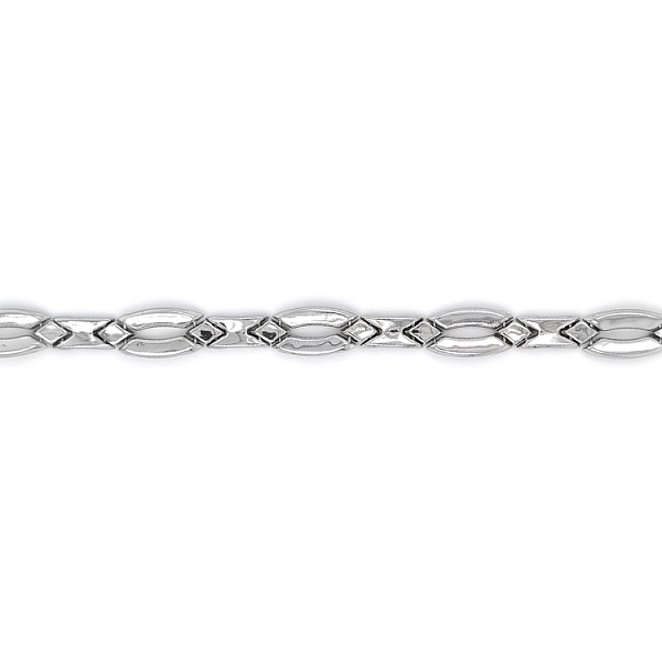 Ladies White Gold Necklace