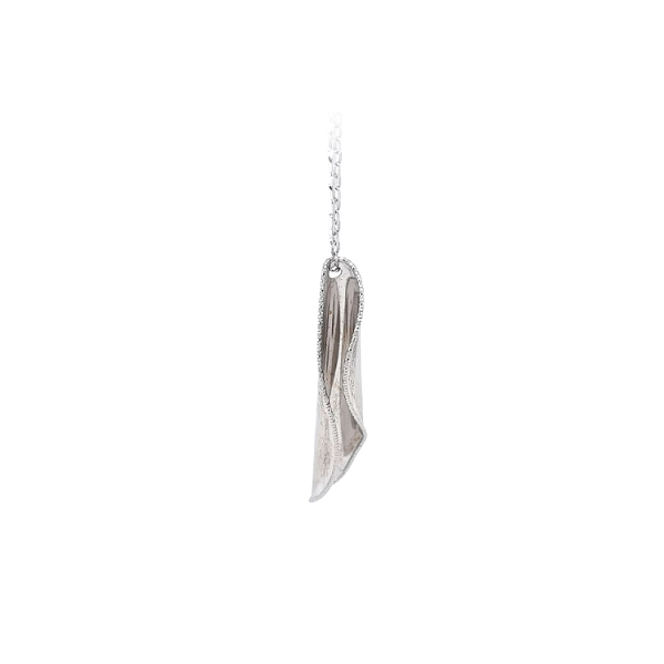 Ladies White Gold Necklace