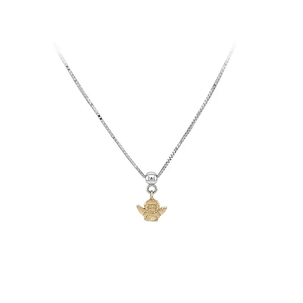 Necklace Angel of Combined Gold