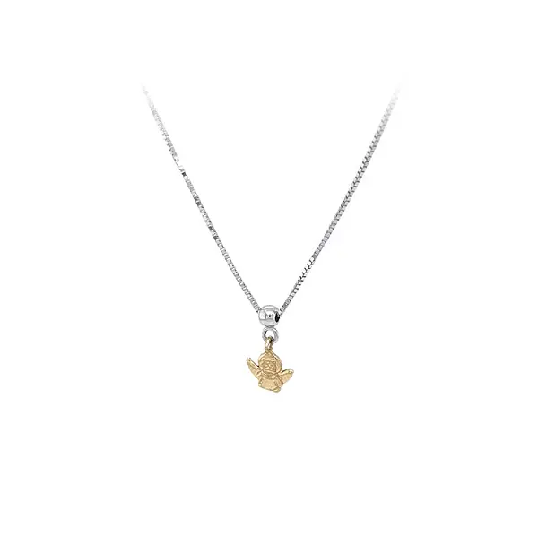 Necklace Angel of Combined Gold