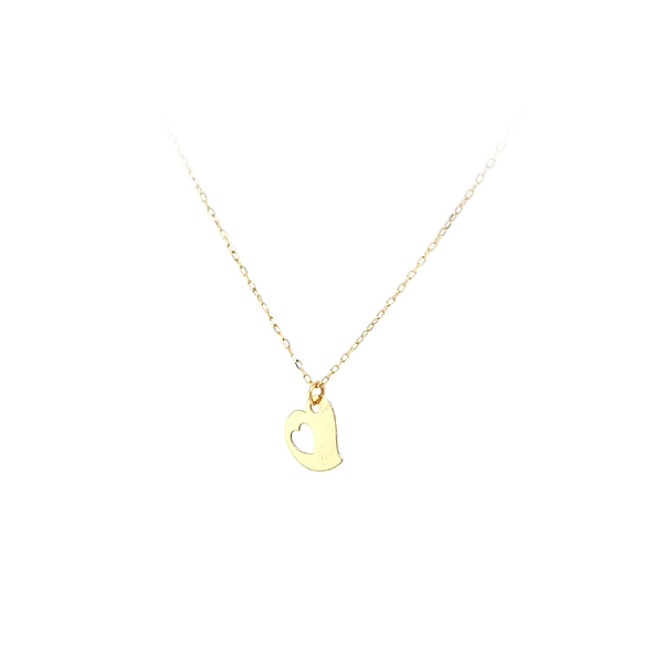 Gold Heart Necklace