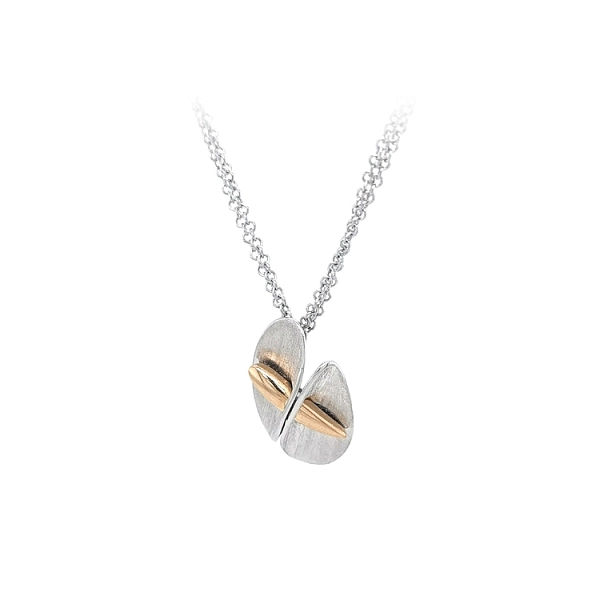 Ladies Necklace made of Combination Gold