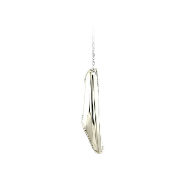 Ladies Necklace made of Combination Gold